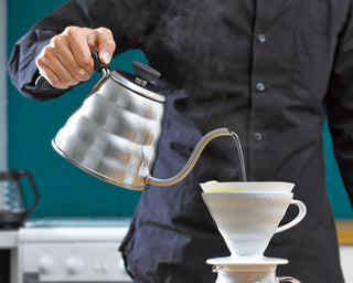 Hario | Buono Brew Drip Kettle | 800 ml | Stainless Steel | Silver