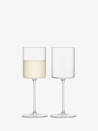 LSA International | Otis - White Wine Glasses | 240 ml | Crystal | Clear | Crystal | Set of 2