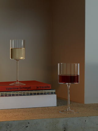 LSA International | Otis - Red Wine Glasses | 310 ml | Crystal | Clear | Crystal | Set of 2