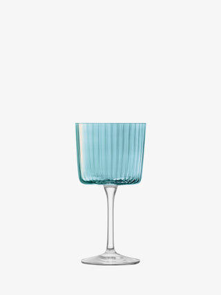 LSA International | Gems - Wine Glasses Assorted | Jade | 250 ml | Crystal | Set of 4