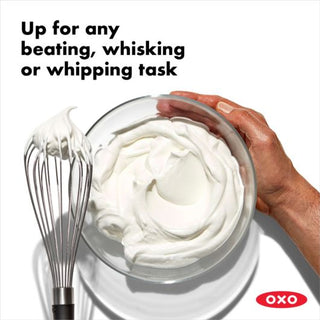 OXO | Good Grips | Balloon Whisk | 11 inches | Stainless Steel | Black | 1 pc