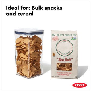 OXO | Pop Container | Big Square - Tall | 5.7 Litres | BPA-Free Plastic