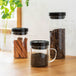 Coffee & Tea (With Handle) - 670 ml - Black