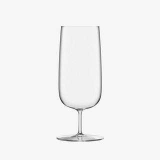 LSA International | Borough - Pilsner Glasses | 440 ml | Crystal | Clear | Set of 4