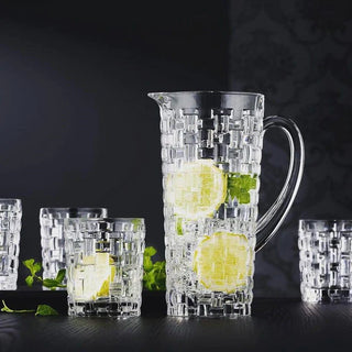 Nachtmann | Bossa Nova | Cold Drink Pitcher & Glasses | 1190 ml & 342 ml | Crystal | Set of 5