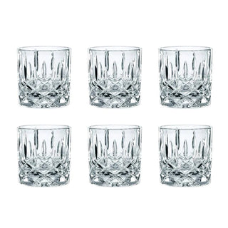 Nachtmann | Noblesse | Single Old Fashioned (SOF) Tumblers | 245 ml | Crystal |  Set of 6