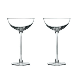 Nude | Hepburn | Coupe Glass | 195 ml | Crystal | Clear | Set of 2