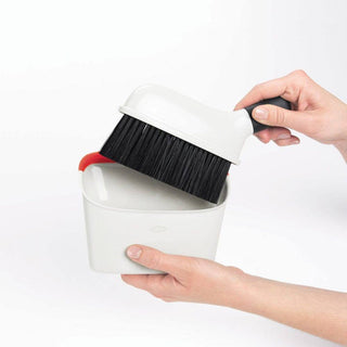 OXO | Compact Dustpan & Brush Set | Plastic | Set of 2