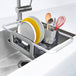 Extendable Over-the-Sink Dish Rack