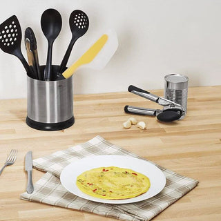 OXO | Good Grips | Flip and Fold Omelet Turner - Small | Silicone | Yellow and Black | 1 pc