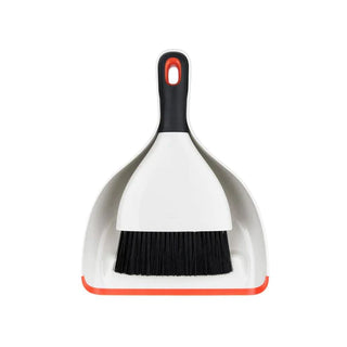 OXO | Good Grips | Dustpan & Brush Set | Nylon Bristles | Multi-colour | Set of 2