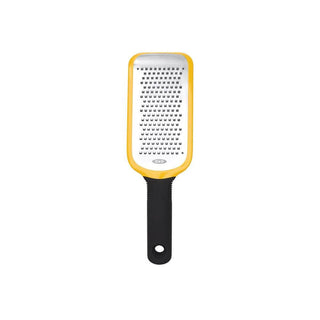 OXO | Good Grips | Etched Grater - Medium | Stainless Steel | Yellow & Black | 1 pc