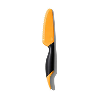 OXO | Good Grips | Mango Slicer with Scoop | Orange & Black | BPA-Free Plastic | 1 pc
