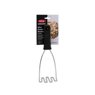 OXO | Good Grips | Wire Potato Masher | Stainless Steel | Black | 1 pc