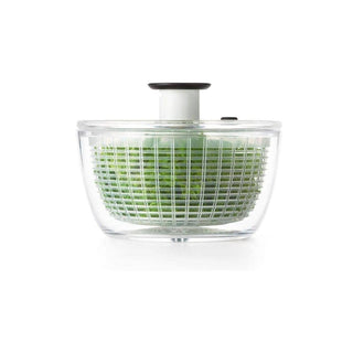 OXO | Good Grips |  Salad & Herb Spinner - Small | BPA-Free Plastic & Glass | 1 pc
