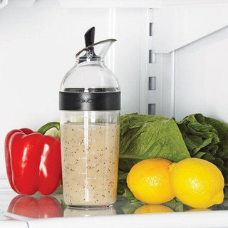OXO | Good Grips | Little Salad Dressing Shaker | 235 ml | 1 Cup | Black | 1 pc