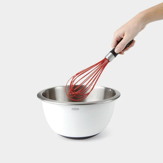 OXO | SILICONE BALLOON WHISK | 11 INCH | RED |
