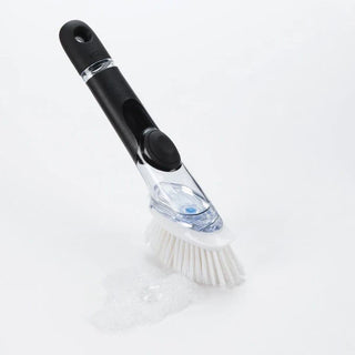 OXO | Good Grips | Soap Dispenser Brush | Nylon | Black Handle & Blue Accent | 1 PC