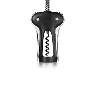 OXO | Good Grips | Winged Corkscrew with Bottle Opener | Stainless Steel | Black | 1 pc