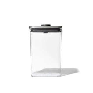 OXO | Steel Pop Container | Rectangle Medium | 2.6 Litres | Stainless Steel | 1 pc