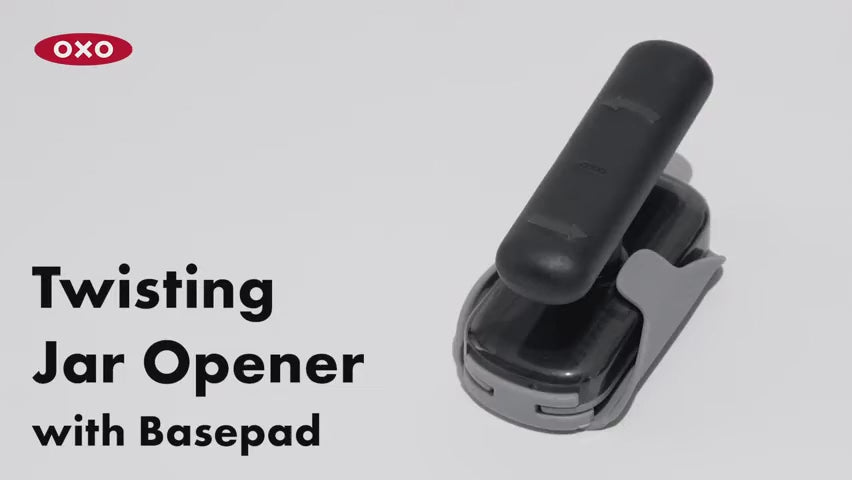  OXO Good Grips Twisting Jar Opener with Basepad, Black