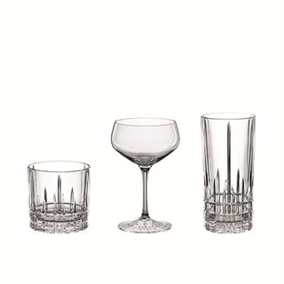 Spiegelau | Perfect Serve - Cocktail Masterclass (Coupette, Long Drink, SOF) | 235 ml, 350 ml, & 270 ml | Crystal | Clear | Set of 3