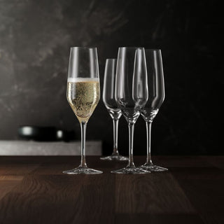 Spiegelau | Style - Champagne Flutes | 240 ml | Crystal | Clear | Set of 4