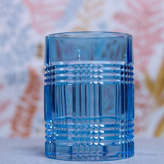 Nachtmann | Check | Whisky Tumblers | 409 ml | Crystal | Blue | Set of 6