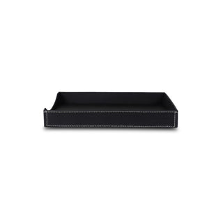 360° Faux Leather Desk Tray