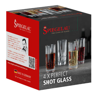 Spiegelau | Perfect Serve - Shot Glasses | 52 ml | Crystal | Clear | Set of 4