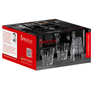 Spiegelau | Perfect Serve - Espresso Glasses | 80 ml | Crystal | Clear | Set of 4
