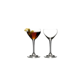 RIEDEL | Drink Specific Glassware - Nick & Nora Glasses | 140 ml | Crystal | Clear | Set of 2