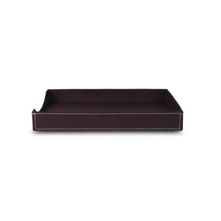 Artificial Leather Office Tray