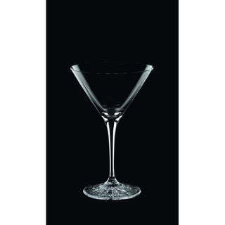 Crystal cocktail glasses