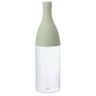 Hario | Aisne - Filter-in-bottle Cold Tea Brewer | Glass & Silicone | 800 ml | Green