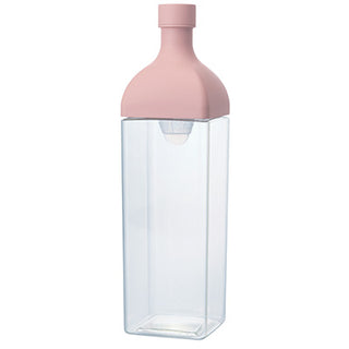 Hario | Ka-Ku Filter-in-bottle Ice Tea | Glass | 1.2L | Smokey Pink