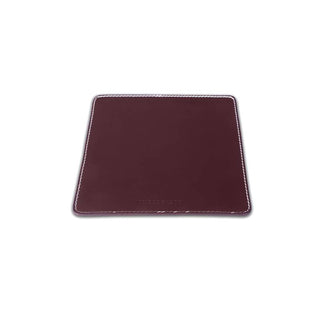 Three Sixty Degree | Square Mouse Pad | Recycled Leather | Bordeaux | 1 pc