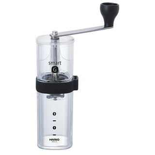 Hario | Coffee Mill Smart G - Compact Hand Coffee Grinder | Transparent | 24 Gram