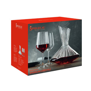 Professional wine service glass set