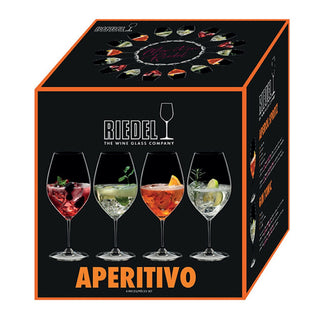 Riedel | Mixing Aperitivo Glasses | 995 ml | Clear | Crystal | Set of 4