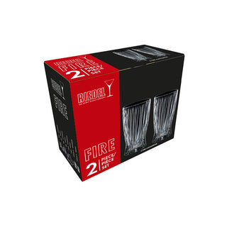 Riedel | Fire - Long Drink Tumblers | 375 ml | Crystal | Clear | Set of 2