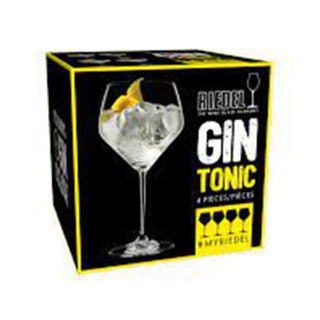 Riedel | Gin Tonic Glasses | 670 ml | Crystal | Clear | Set of 4