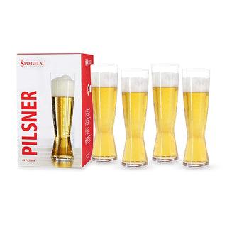 Spiegelau | Beer Classics - Tall Pilsner | 425 ml | Crystal | Clear | Set of 4