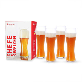 Spiegelau | Beer Classics - Wheat Beer | 700 ml | Crystal | Clear | Set of 4
