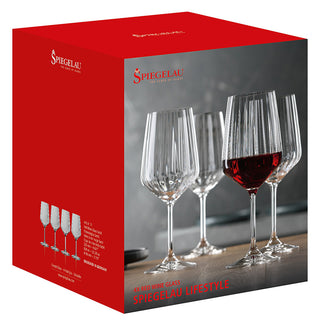 Spiegelau Lifestyle crystal wine glass set