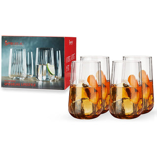 Spiegelau | Lifestyle - Long Drink Glasses | 510 ml | Crystal | Clear | Set of 4