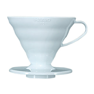 Hario | Hot Brew Paper Drip | Size 02 | 1-4 Cups | Plastic | White
