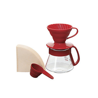 Hario | Brewing Kit | Ceramic | Red