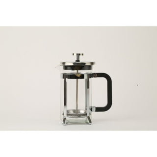 AltVibes | French Press with Black Handle | Stainless Steel & Glass | 600 ml