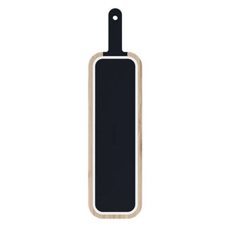 Trebonn | Artù - Integrated Knife - Salami | Black | Bamboo Wood | 1 pc